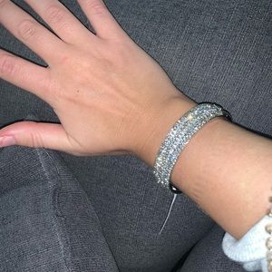 Adriana Orsini 3 Row Pave CZ cuff